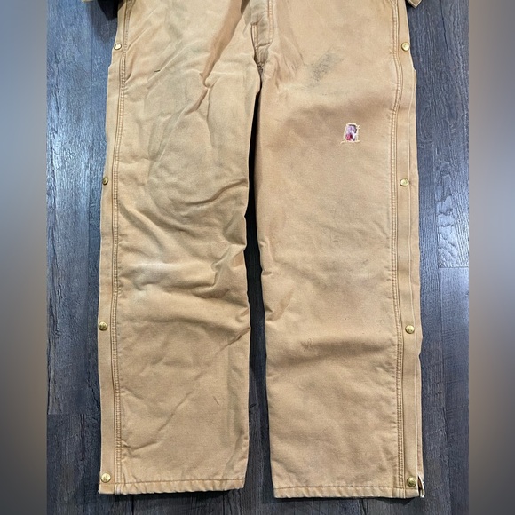 CARHARTT Mens Insulated Coveralls - Picture 7 of 11